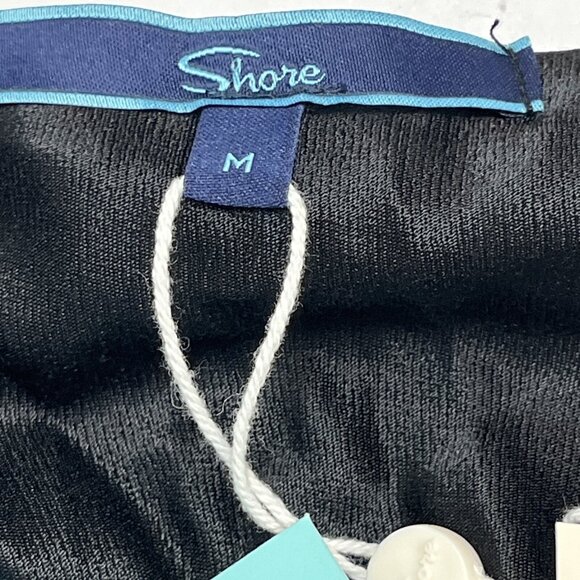 Shore Dress Womens M Black Satin Slip Halter Open Back Mini Y2K Whimsigoth - Picture 6 of 9